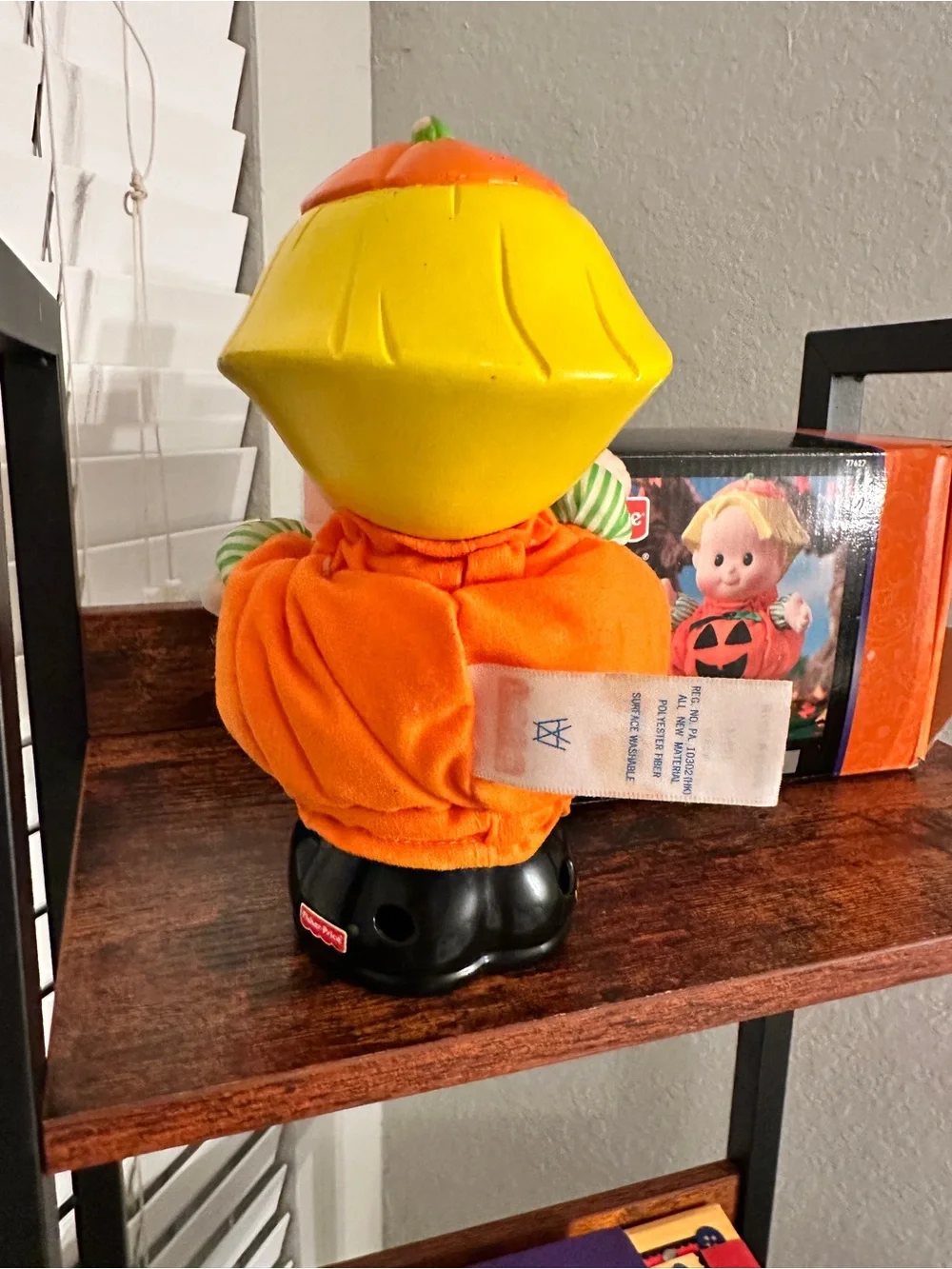 Fisher Price Little People Spooky Sound Halloween Sarah Lynn Witch Pumpkin Eddie